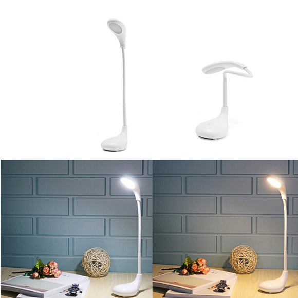 ARILUX Touch Control Dimmable LED Table Light Rechargeable Flexible Desk Lamp with 3 Modes