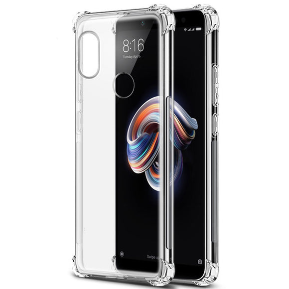 Bakeey Transparent Shockproof Soft TPU Protective Case For Xiaomi Mi A2 / Xiaomi Mi 6X