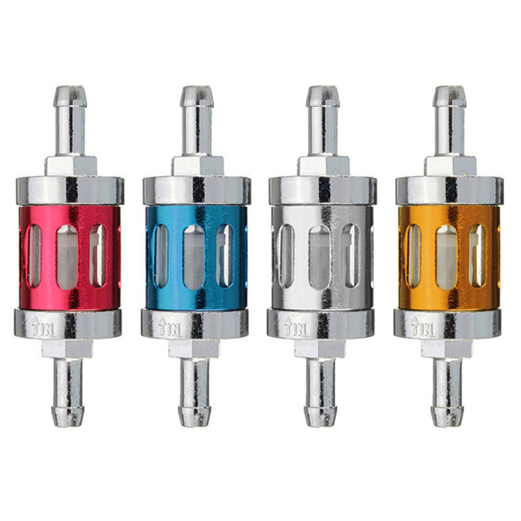 Gas Fuel Filter for Motorcycle Go Kart Pit Bike 4 Colors