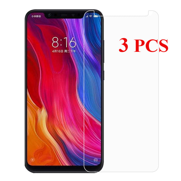 3 PCS Bakeey Anti-Explosion Tempered Glass Screen Protector For Xiaomi Mi 8 / Mi 8 Explorer Edition / Mi 8 Pro