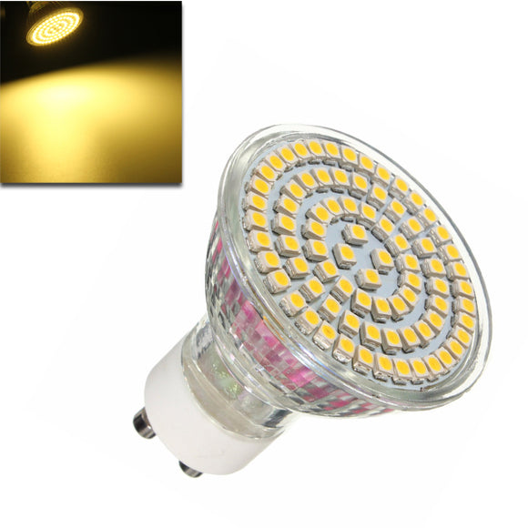 GU10 5W LED Spot Lightt Warm White 80 3528 400LM Spot Lightts Bulbs Lamps AC 220V