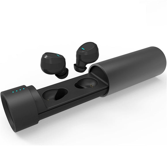 [True Wireless] TWS bluetooth Earphone Lightweigh Portable Stereo Headphones with Charging Box