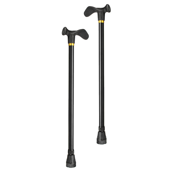 Ergonomic Handle Height Adjustable Walking Aid Cane Stick Arthritis Comfort Grip Safety