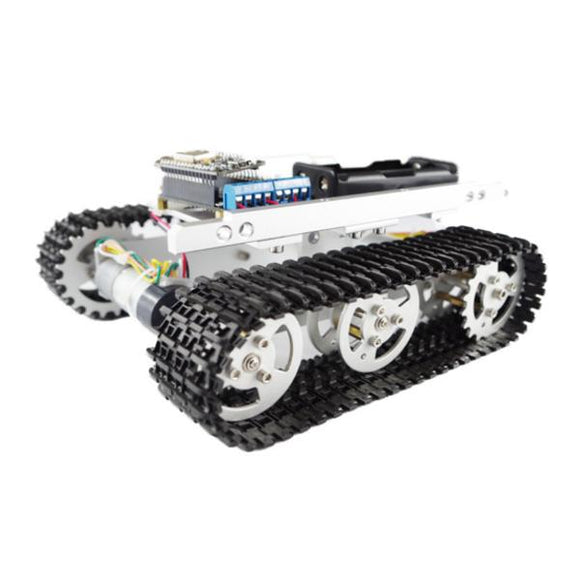 DIY T100 Aluminum Alloy Metal Tank Track Caterpillar Chassis