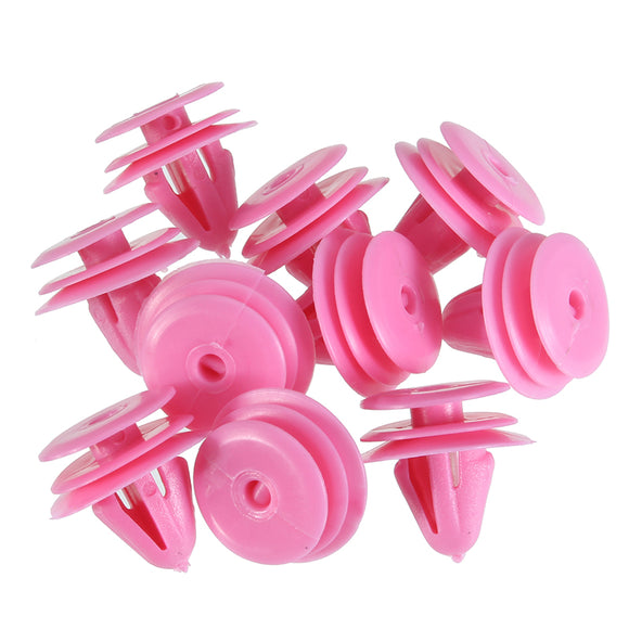 Pink Nylon Trim Panel Clip Car Fastener Clip For Hyundai Kia