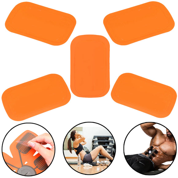 5Pcs Replacement Gel Sheet Pad for Muscle Training Gear ABS Body Fit Fitness