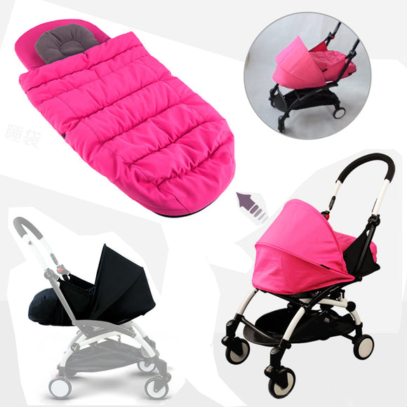 Folding Baby Stroller Sleeping Basket Infant Carriage Pushchair Sleep Pad Travel Car Stroller