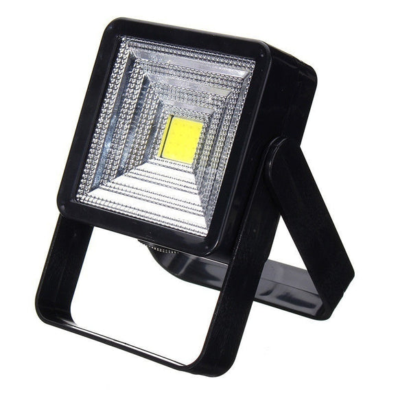 5W 100LM COB LED USB Solar Work Light Spotlight Waterproof Flood Lamp Outdoor Camping Emergency Lantern