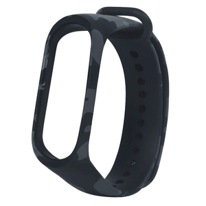 TPE Camouflage Pattern Watch Band Strap Replacement for Xiaomi Miband3