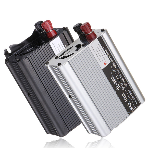 300W 12V To 110V AC Solar Power Inverter Modified Sine Wave Converter