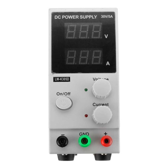 0-30V 0--5A Adjustable DC Power Supply Variable Precision LCD Display