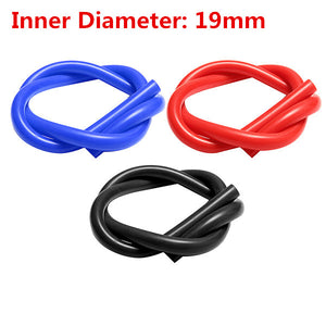 1M Silicone Vacuum Hose Tubing Turbo Coolant Tube Inner Diameter 19mm Silicone Tube