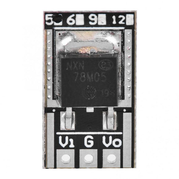5pcs 78M12 Mini Voltage Regulator Module with Pin High Accuracy Low Power Consumption LO7805MA 12V