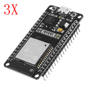 3pcs ESP32 Development Board WiFi+Bluetooth Ultra Low Power Consumption Dual Cores ESP-32S Board
