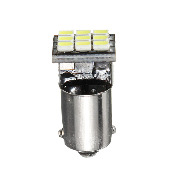 BA9S T11 T4W SMD LED License Plate Lights Map Door Dome Bulb Lamp 1.1W 12V White 1Pcs