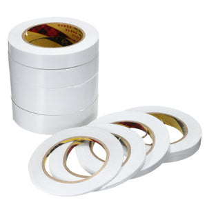 25m White Double Sided Tape Roll Strong Adhesive Sticky DIY Craft 8 Widths
