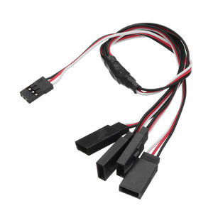 150mm 300mm 30 Cores Y Line Servo Extension Cable Servo Connector for RC Helicopter