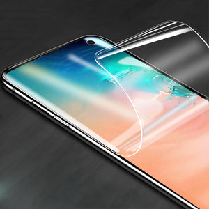 2 Packs Kisscase 10D Curved Edge Hydrogel Screen Protector For Samsung Galaxy S10 6.1 Inch Support Ultrasonic Fingerprint Unlock