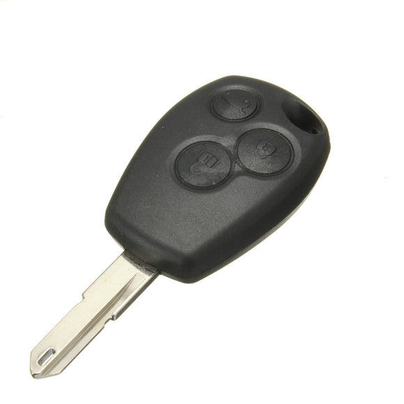 3 Button Remote Key Shell Uncut Blade For RENAULT Clio Megan Modus
