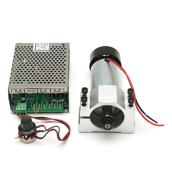 300W Spindle Motor With AC 110-220V Power Supply Speed Governor and 52mm Clamp Set