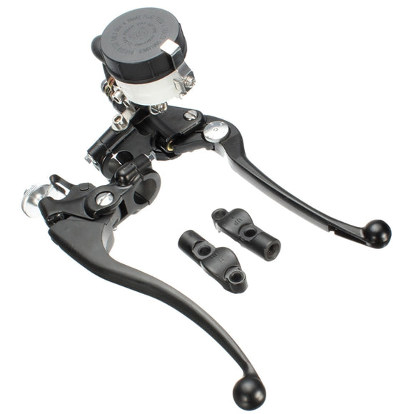 22mm 7/8 Inch Motorcycle Handlebar Hydraulic Brake Master Cylinder Clutch Lever Left OR Right Side