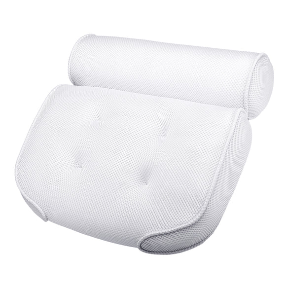 3D Mesh Massage Bath Pillows Anti-bacterial Anti-mite Spa Bathtub Pillow