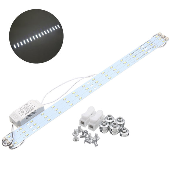 52CM 24W SMD5730 DIY LED Rigid Strip Light Bar with Driver for Ceiling Lamp AC85-265V