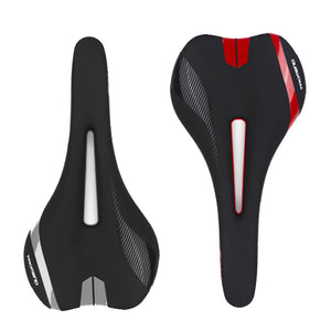 PROMOND SD-597 Hollow Racing Athletic Cushion EVA Sponge Titanium Bow Mountain Road Bike Seat Saddle