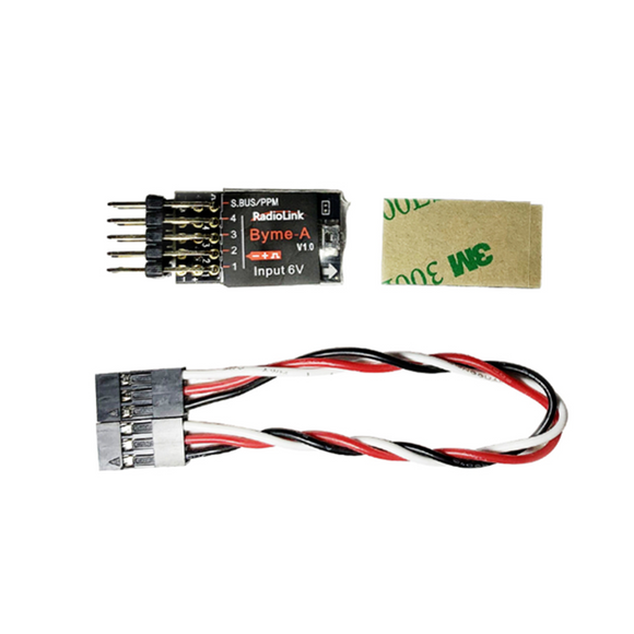 Radiolink-Byme-A Flight Stabiliser Flight Controller Gyroscope Self-stabilization Balance for RC Airplane Fixed Wing 4CH Trainer 3D Aerobatics Scale F3P