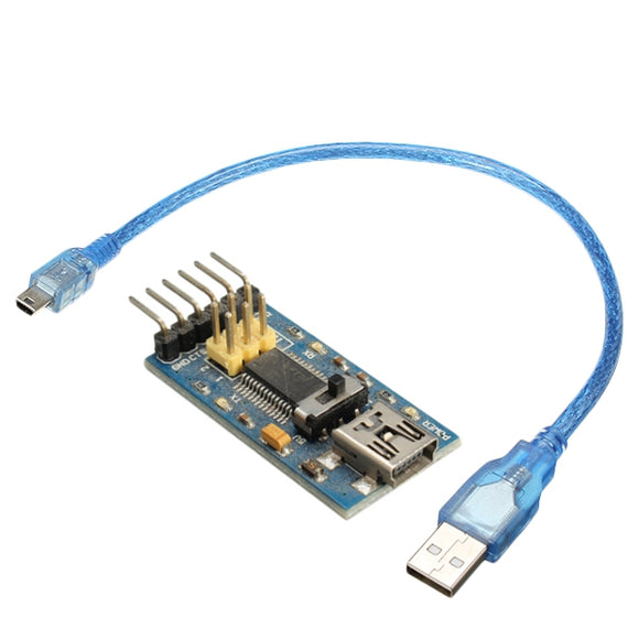 FTDI Basic FT232 FIO Pro Mini Lilypad Program Downloader For Arduino With Mini USB Adapter Cable