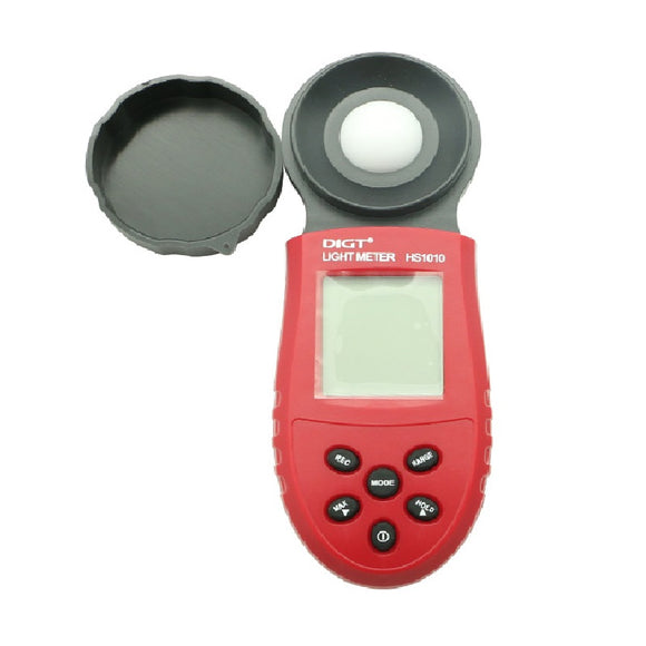 HS1010 Integrated Automatic Range Lux Meter Digital Display Illuminance Tester Electronic Handheld Light Meter