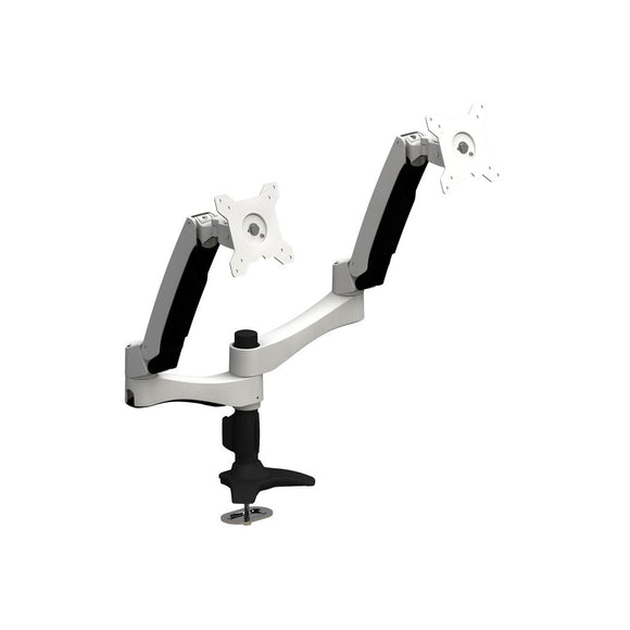 Aavara AC742 free style lcd stand - dual flip mount 2x lcd - clamp base