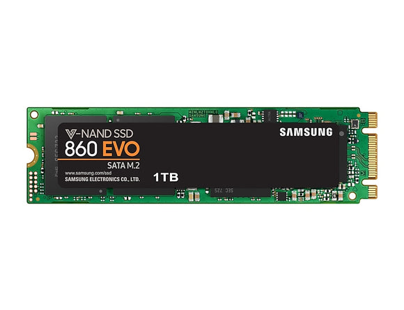 Samsung MZ-N6E1T0BW 1TB/1000Gb 860 Evo series NGFF(M.2) SATA6G MLC SSD