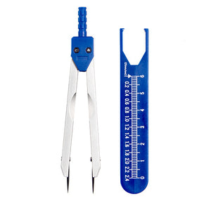 Medical ECG EKG Caliper Goniometer Combination Set Heart Rate Measure Ruler Electrocardiogram Caliper