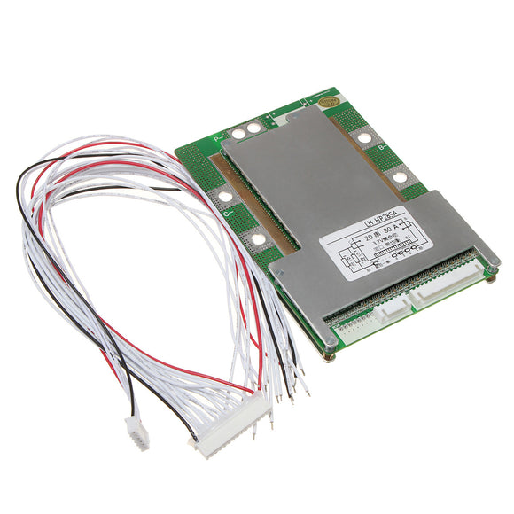 20S 72V(84V) 80A Li-ion Lithium Battery Protection Board BMS MOS + Balance