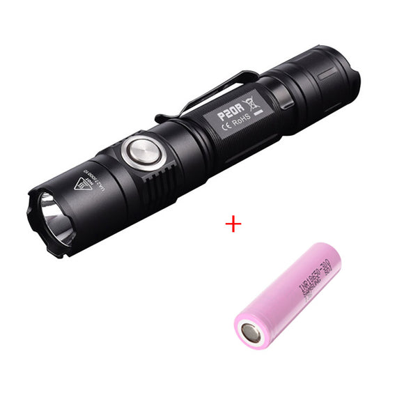 Fitorch P20R XP-L2 1180Lumens Rechargeable Tactical Mini LED Flashlight +18650