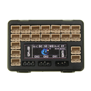 HG P402 P407 P601 P801 P802 1/10 1/12 Universal Rc Car Parts WE7021 LED Light IC Mainboard Set