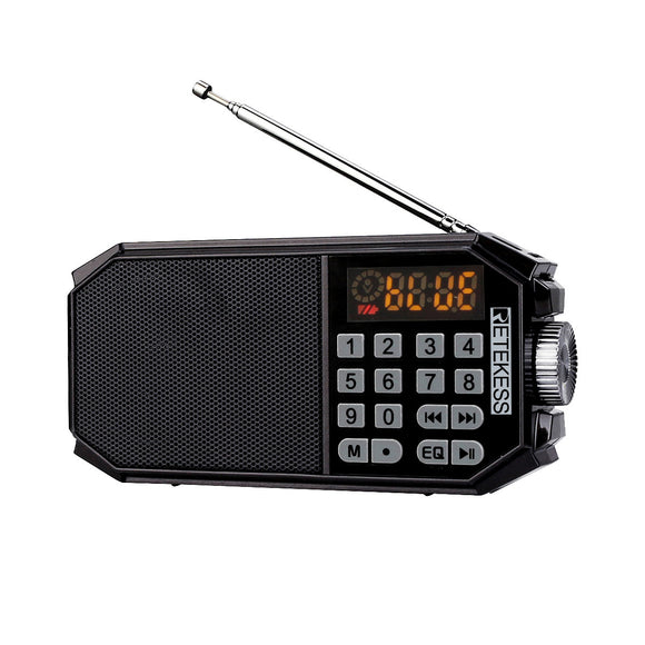 RETEKESS TR610 FM Radio 3W bluetooth Speaker Music Player