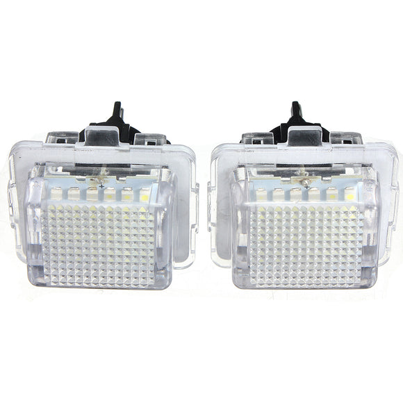 2x 18 SMD LED License Number Plate Light for Benz W204 W221 W212 W216