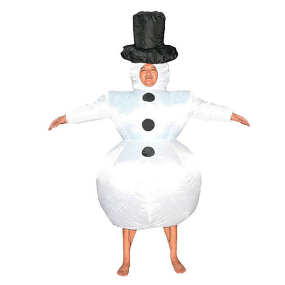 Halloween Christmas Party Inflatable Snowman Clothing Fancy Constume Toys For Kids Children Gift