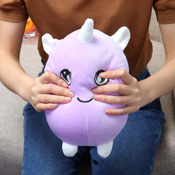 22cm 8.6Inches Huge Squishimal Big Size Purple Stuffed Squishy Toy Slow Rising Collection Home Decor