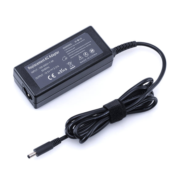 19.5V 45W 2.31A Interface 4.5*3.0 for Dell Computer Charger Desktop Laptop Power Adapter Add the AC line