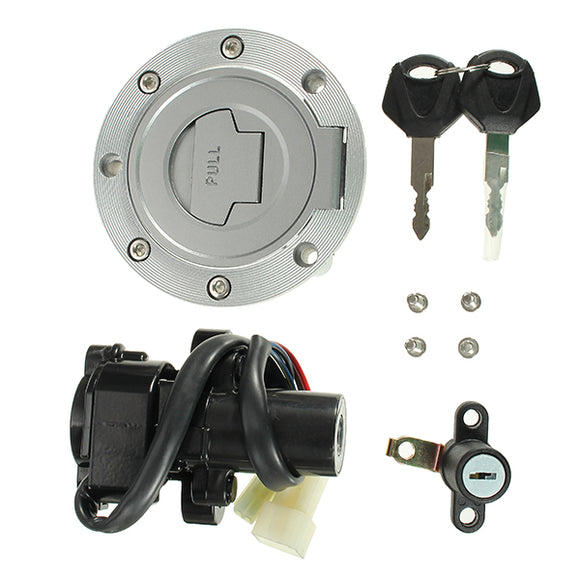 Motor Ignition Switch Key Fuel Tank Gas Cap Seat Lock Set For Yamaha MT03 MT-03 2006-2012 YZF R6