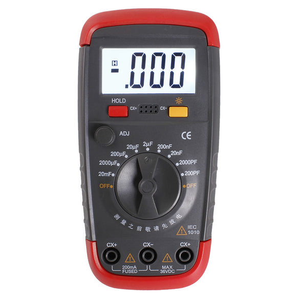 UA6013L Digital LCD Auto Range Capacitor Capacitance Tester Meter Capacitance Meter Electronic Diagnostic Tool