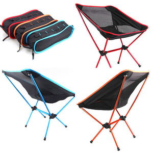 IPRee Outdoor Portable Folding Chair Camping Hiking Picnic BBQ Stool