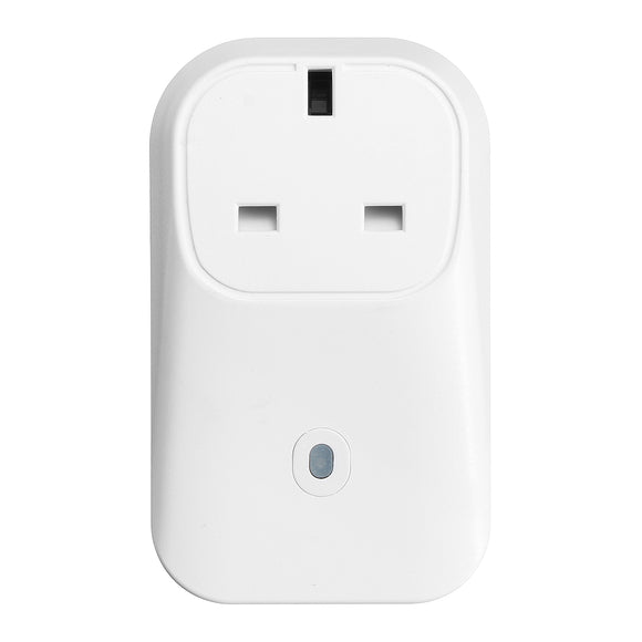 Excellway Wifi Smart Power Socket Smart Wireless Switch Timer Switch Plug UK Standard