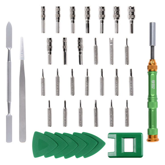 BEST BST-8929  37-In-1 Mini multi Precision Screwdriver Set Tweezer Flexible Repairing Tools Kit