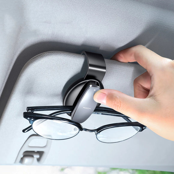 ROCK Car Glasses Case Auto Sun Visor Glasses Holder Sunglasses Clip Card Holder Eyeglasses Accessories Vehicle Auto Accessories