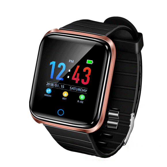 XANES D28 1.3'' Color Screen IP67 Waterproof Smart Watch Heart Rate Monitor Fitness Sport Bracelet