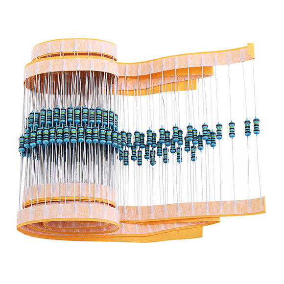 200pcs 1/4W 1M ohm Resistor +/- 1% 1/4w 1M R ohm Metal Film Resistors / 0.25W Watt Color Ring Resistance Carbon Film